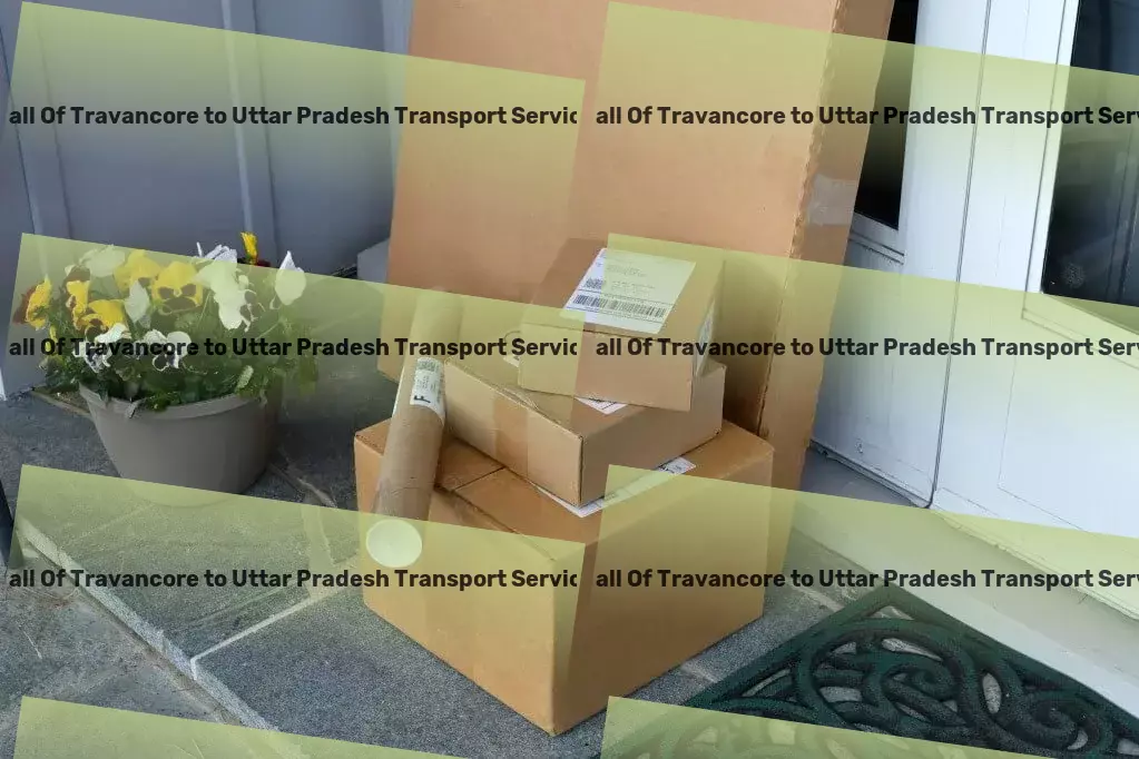 Mall Of Travancore to Uttar Pradesh Bike Transport And Scooty Courier Charting the course for superior goods movement in India! - Tailored logistics services