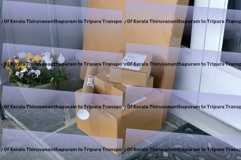 University Of Kerala Thiruvananthapuram to Tripura Luggage Courier Residential transport solutions